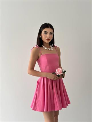 Violet Kiloş Mini Elbise