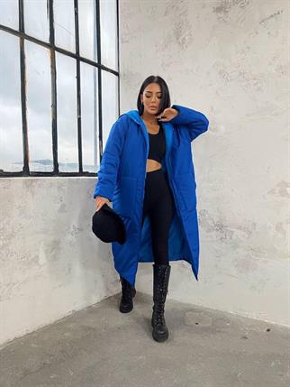 Yasmin Uzun Sax Kapitone Mont