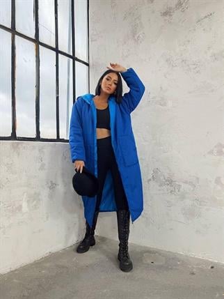 Yasmin Uzun Sax Kapitone Mont