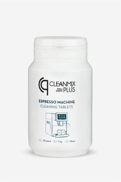 Espresso Makinesi Temizleme Tableti, 20 tablet, Cleanmix Plus 1.3 gr