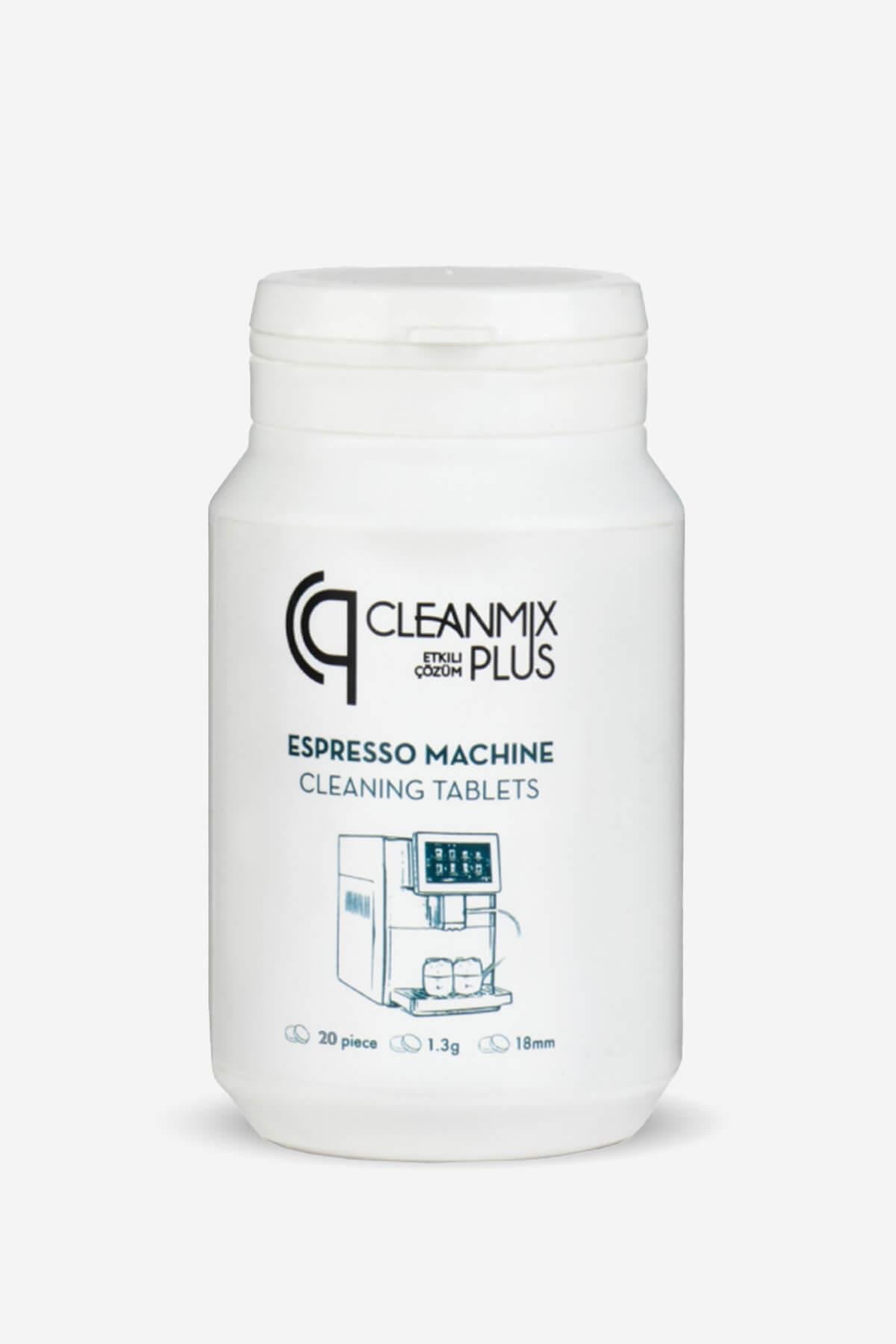 Espresso Makinesi Temizleme Tableti, 20 tablet, Cleanmix Plus 1.3 gr