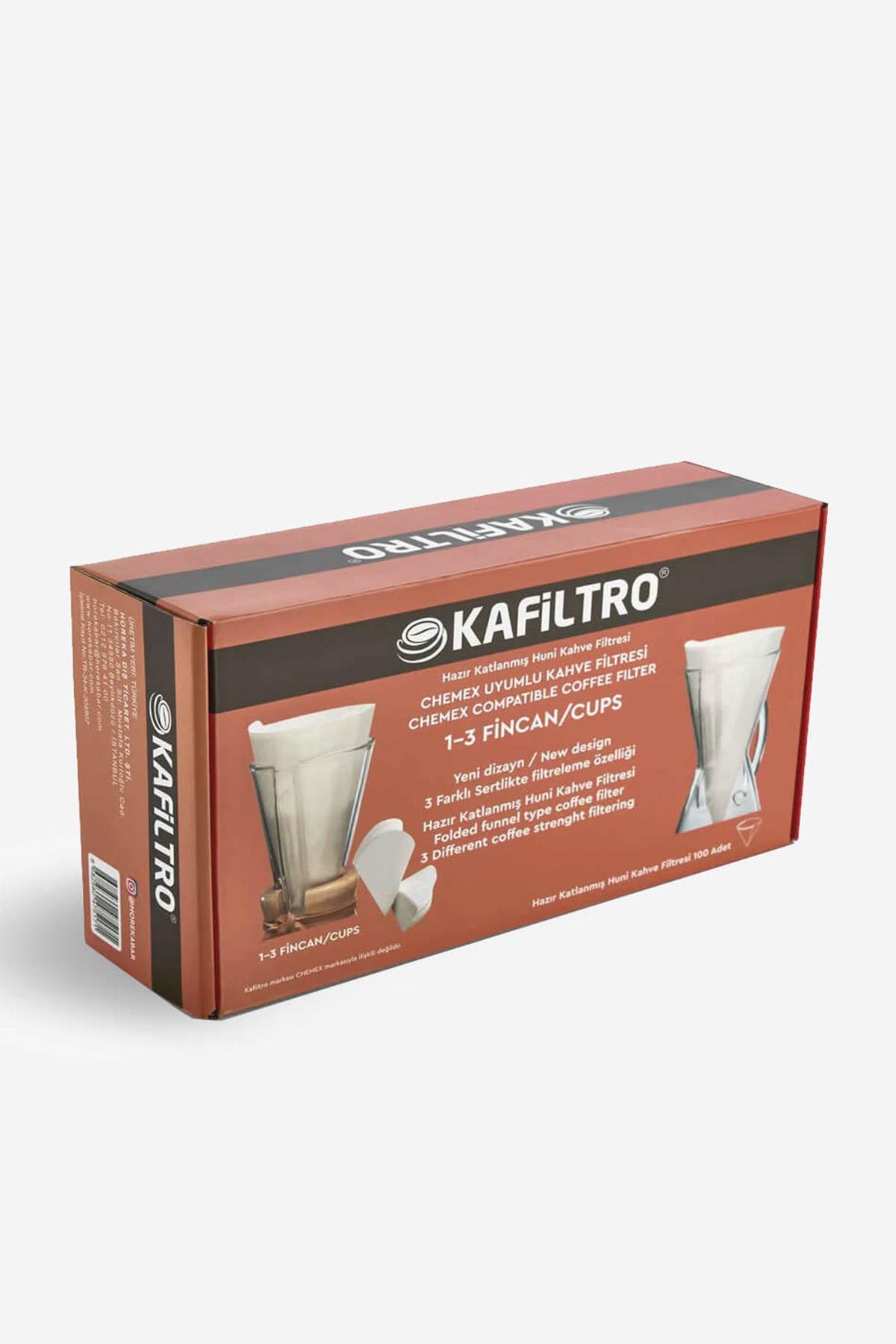 Kafiltro -  Chemex 1-3 Cup Uyumlu Filtre Kağıdı