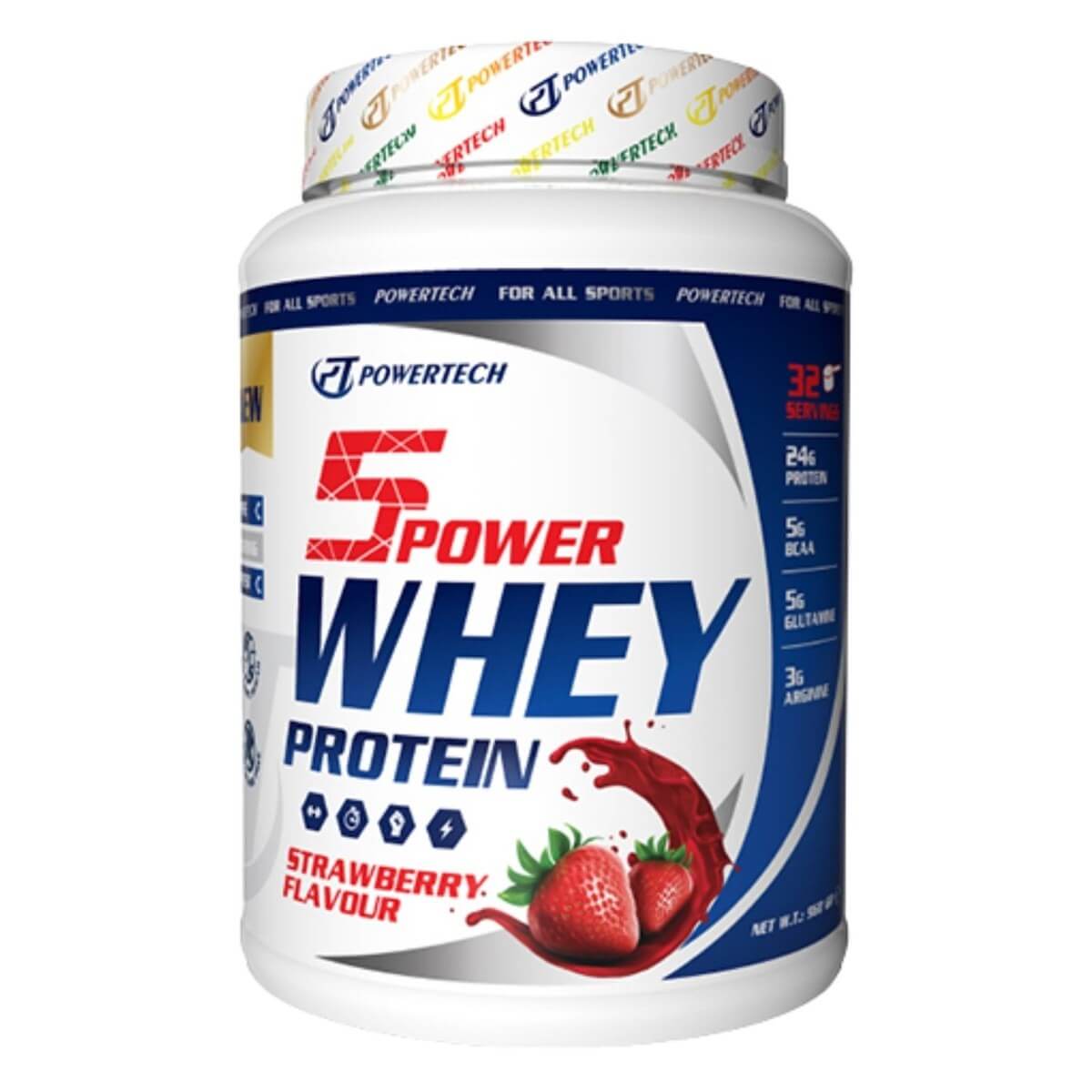 5Power Whey Protein Tozu 960 gr 32 Servis