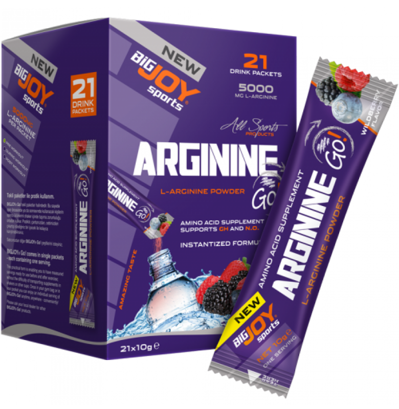 Big Joy Arginine Go! 21 Drink Packets