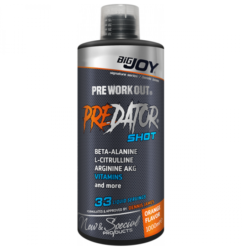 Bigjoy Predator Shot 1000 ml Portakal