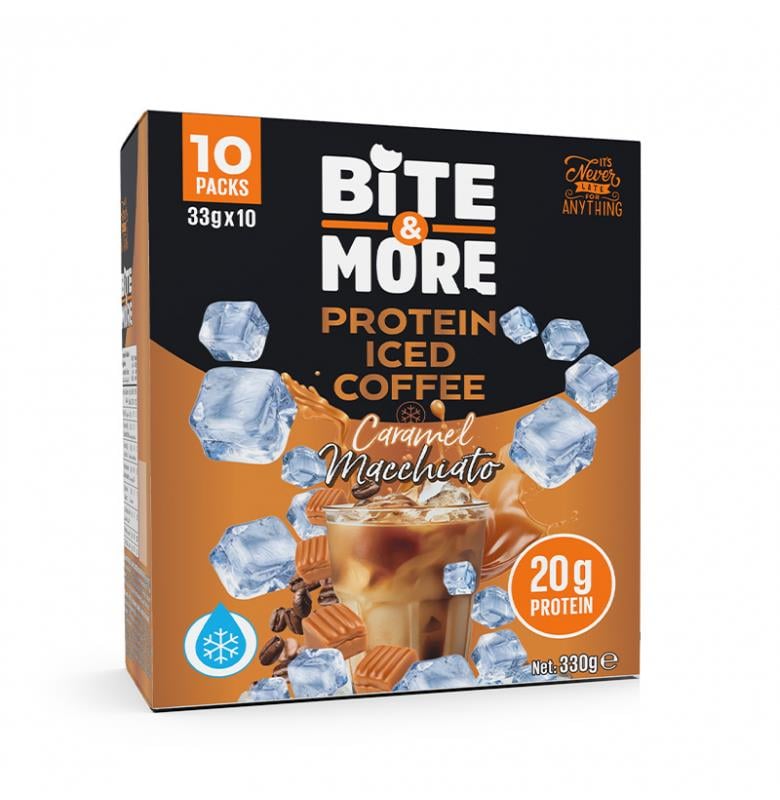 Bite & More Protein Iced Coffee 33 gr x 10 Adet