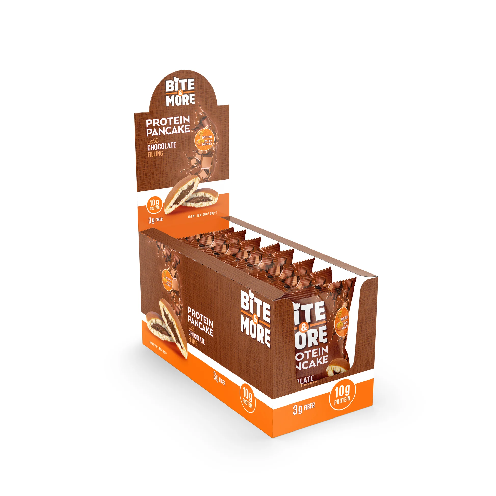 Bite & More Protein Pancake 50 gr x 12 Adet
