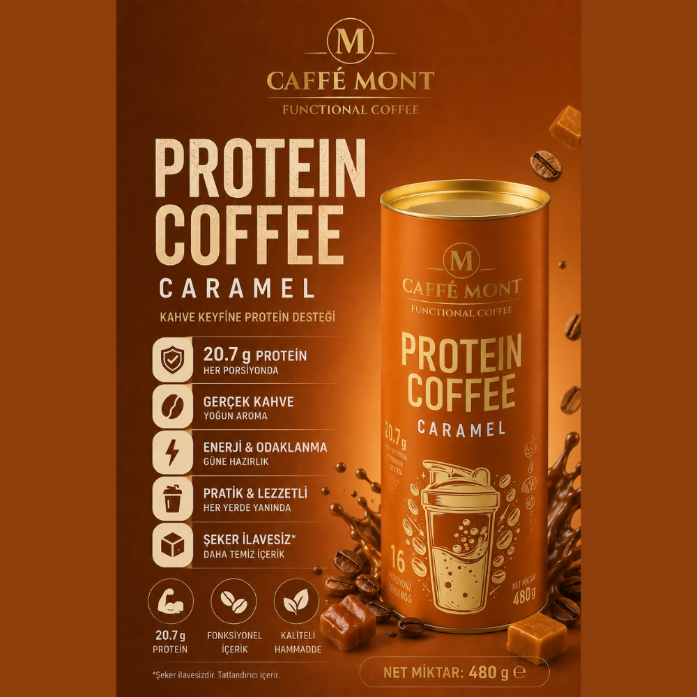 Caffe Mont Protein Coffee 480 Gr