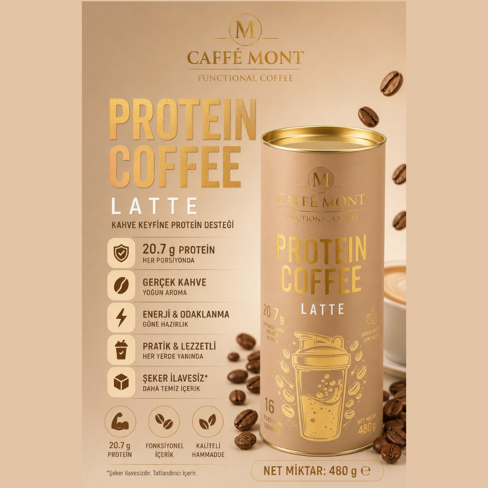 Caffe Mont Protein Coffee 480 Gr