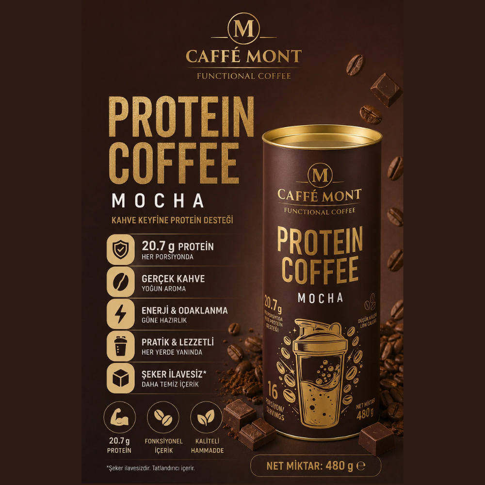 Caffe Mont Protein Coffee 480 Gr