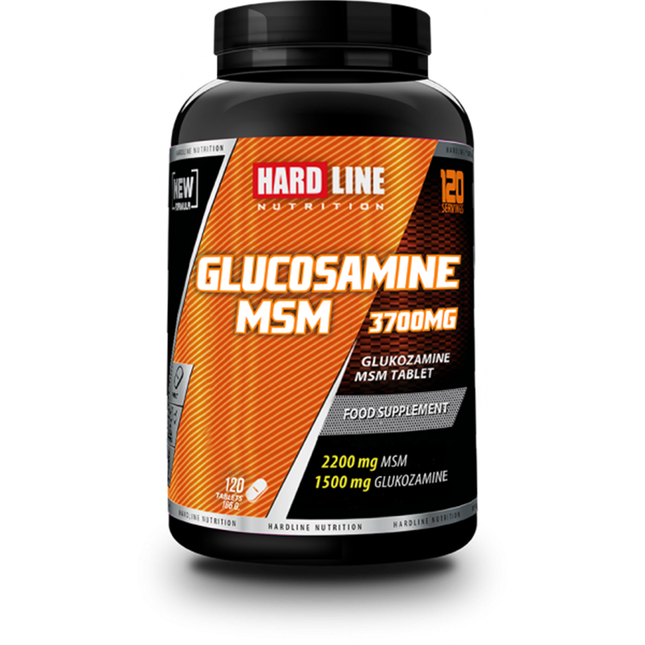 Hardline Glucosamine Msm 120 Tablet