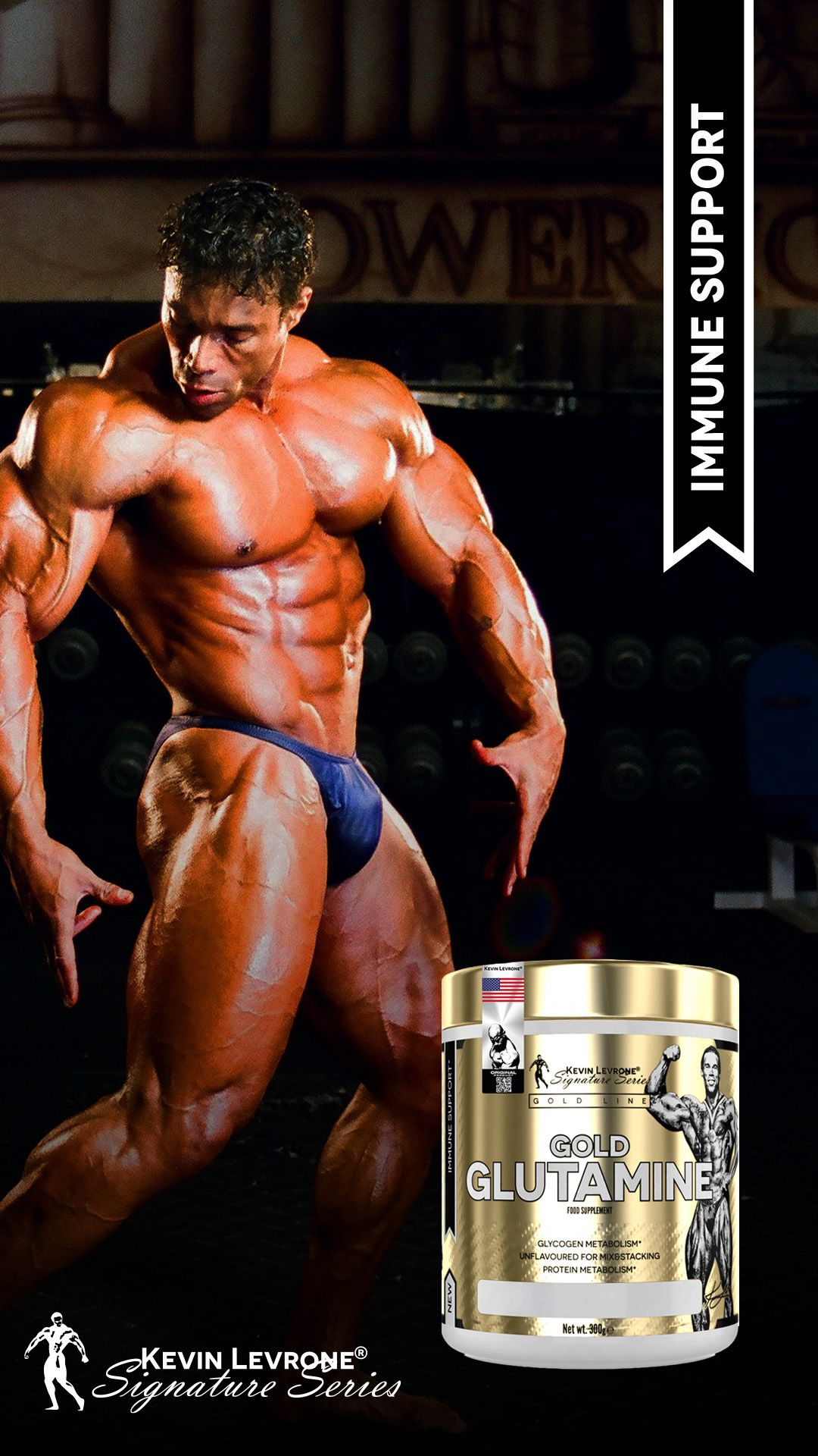 Kevin Levrone Gold Glutamine 300 gr