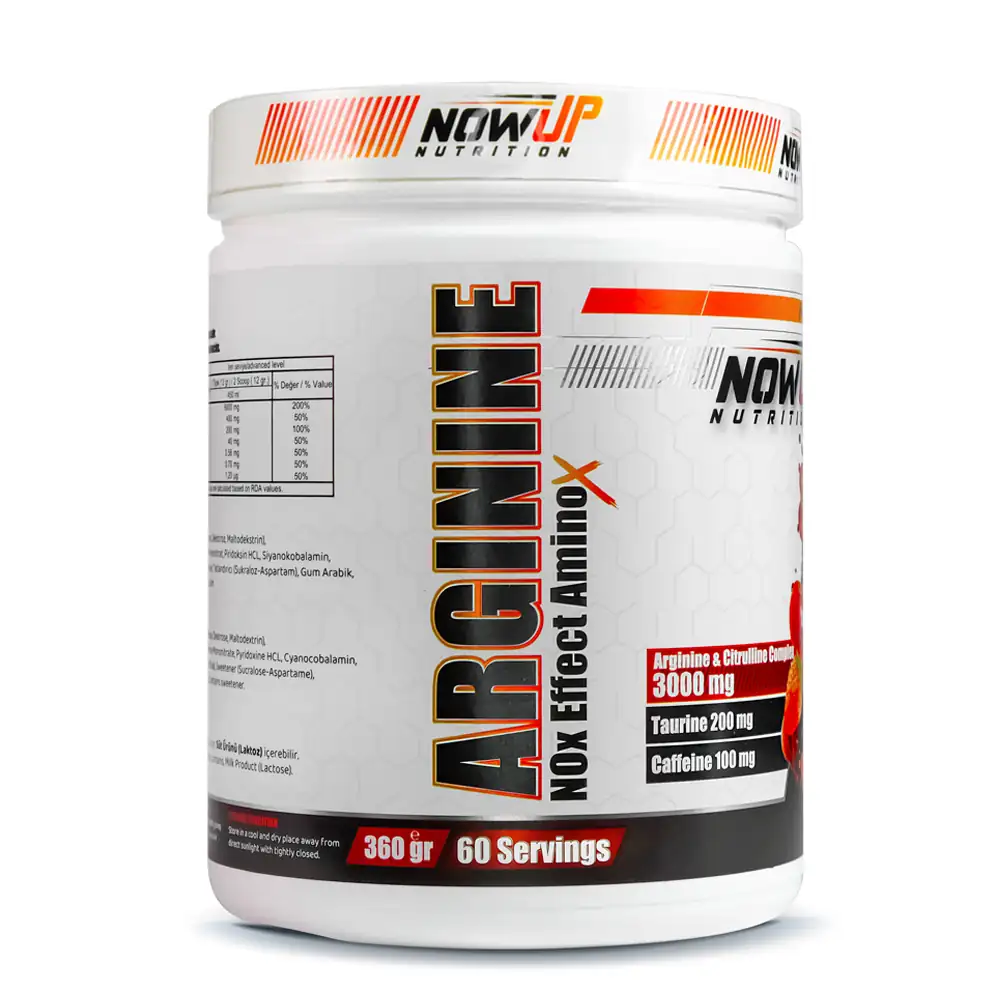 Nowup Arginine Nitric Oxide Effect 360gr