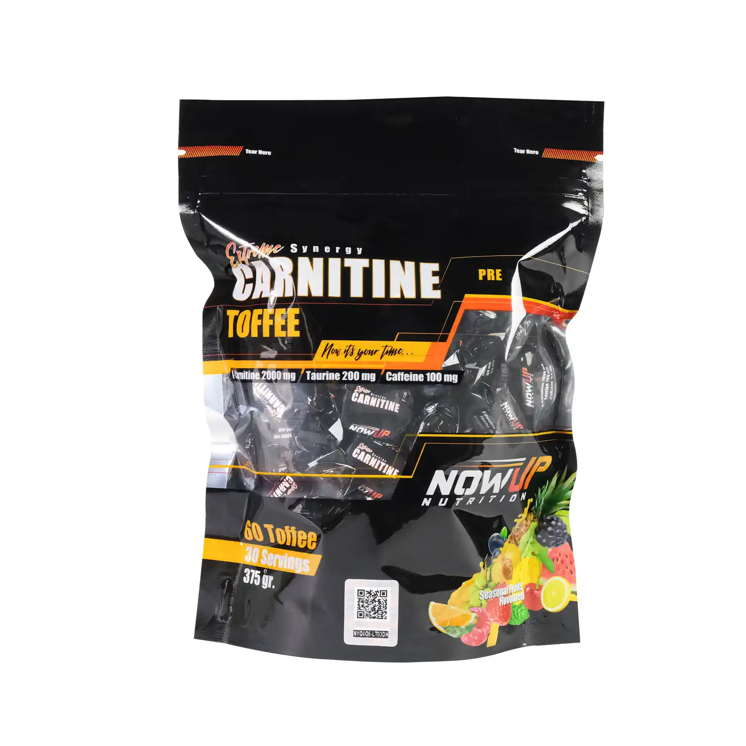 Nowup Nutrition Extreme Synergy L Carnitine Toffee 60 Adet 