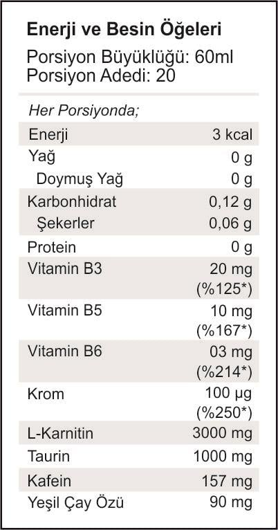 Nutrever L-Carnitine 3000 Liquid 20 Ampul