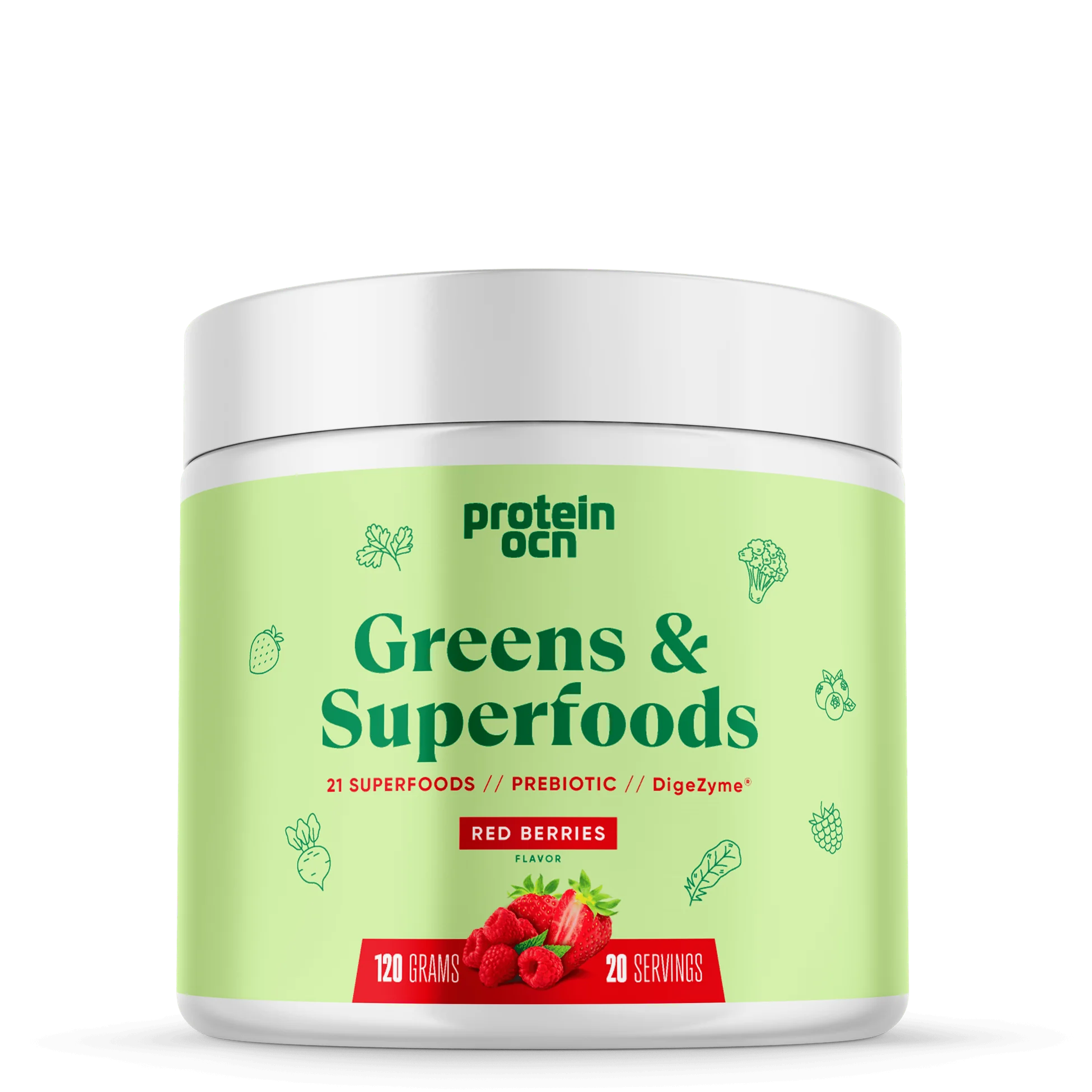 Protein Ocean Greens & Superfoods 120 Gr