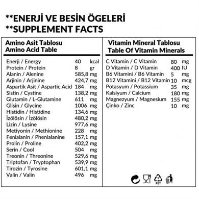 AminoTech Essantial Amino Asit 500 gr Ananas Aromalı