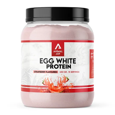 Animal Joy Egg White Powder Protein Tozu 450 gr 15 Servis