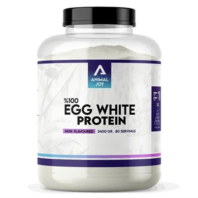 Animal Joy Egg White Powder Protein Tozu 2400 Gr 80 Servis