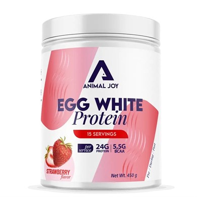Animal Joy Egg White Powder Protein Tozu 450 gr 15 Servis