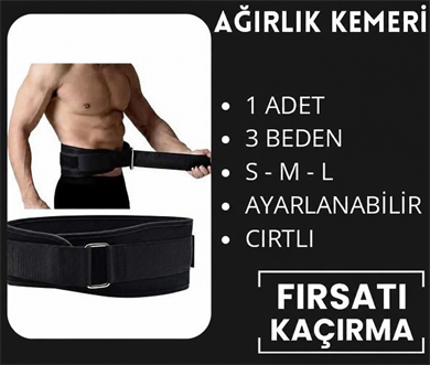 Beast Mode Ayarlanabilir Ağırlık Kemeri Cırtlı