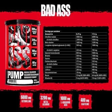 Bad Ass Pump Pre Workout 350 gr