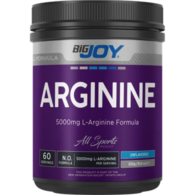 Bigjoy 100 % Pure L-Arginine Powder 300 gr Aromasız