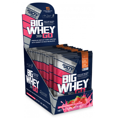 BigJoy BigWhey Go! Protein 458 Gr 15 Saşe