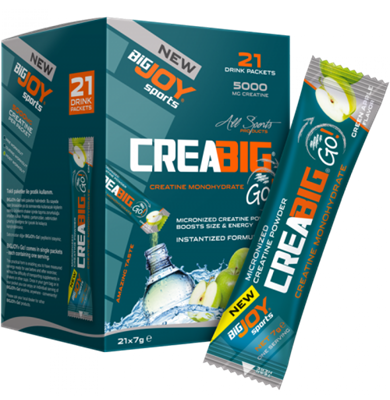 Bigjoy Creabig Go! Creatine 21 Drink Packets