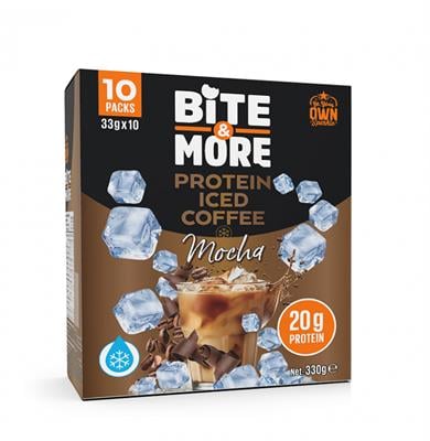 Bite & More Protein Iced Coffee 33 gr x 10 Adet