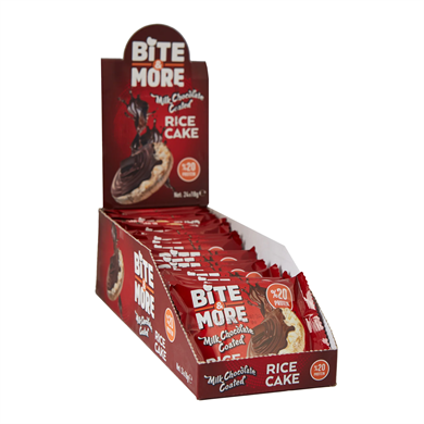 Bite & More Proteinli Pirinç Patlağı 24lü Paket