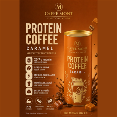 Caffe Mont Protein Coffee 480 Gr
