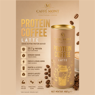 Caffe Mont Protein Coffee 480 Gr