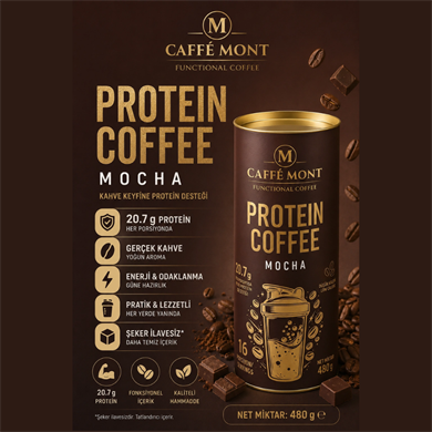 Caffe Mont Protein Coffee 480 Gr