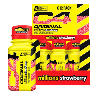 Cellucor C4 Original Pre Workout Shot 60 ml 12 Adet