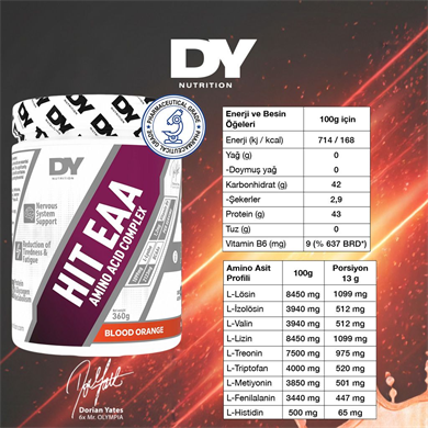 DY Nutrition HIT EAA 360 gr