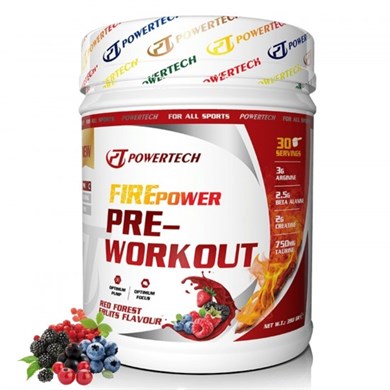 FirePower Pre-Workout (Beta Alanine - Taurin - Betain ) 390 gr
