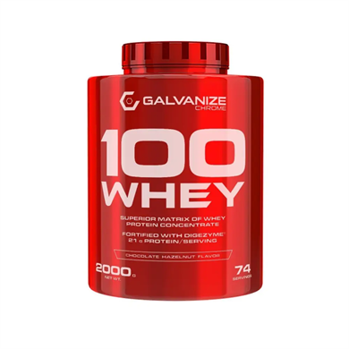 Galvanize Nutrition 100 Whey Protein 2000 gr 74 Servis