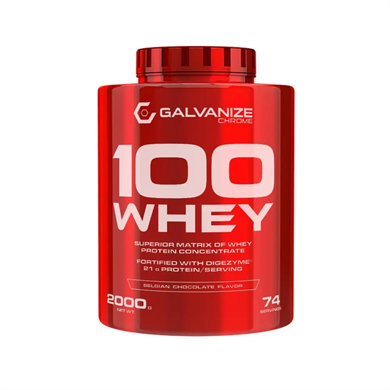 Galvanize Nutrition 100 Whey Protein 2000 gr 74 Servis