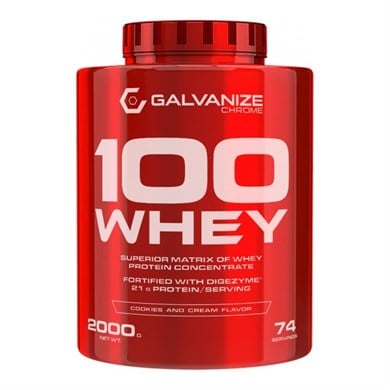 Galvanize Nutrition 100 Whey Protein 2000 gr 74 Servis