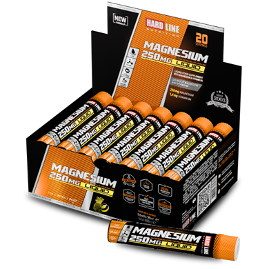 Hardline Magnesium Liquid 250 mg 30 ml x 20 Shot