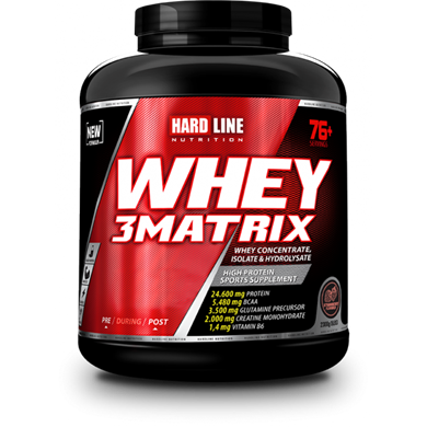 Hardline Whey 3 Matrix 2300 gr