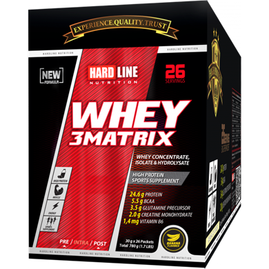 Hardline Whey Matrix 30 gr X 26 Saşe