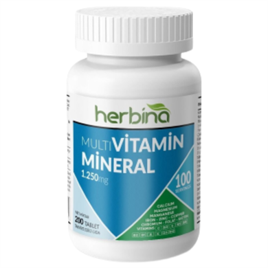 Herbina Multi Vitamin Mineral 200 Tablet