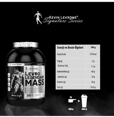 Kevin Levrone Levro Legendary Mass 3000 gr