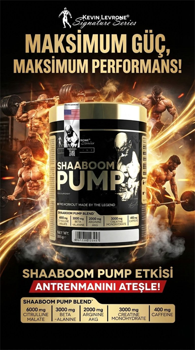 Kevin Levrone Shaaboom Pump Preworkout 385 gr
