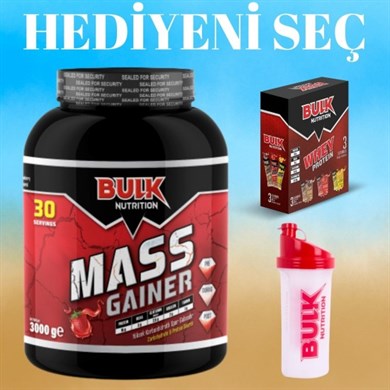 Mass Gainer Karbonhidrat Tozu 3000 gr 30 Servis