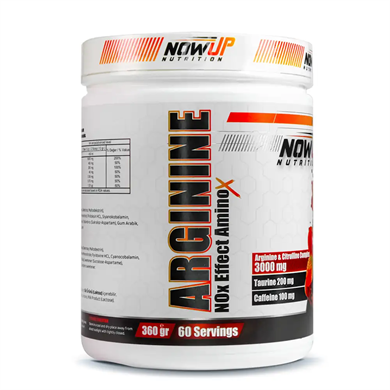 Nowup Arginine Nitric Oxide Effect 360gr