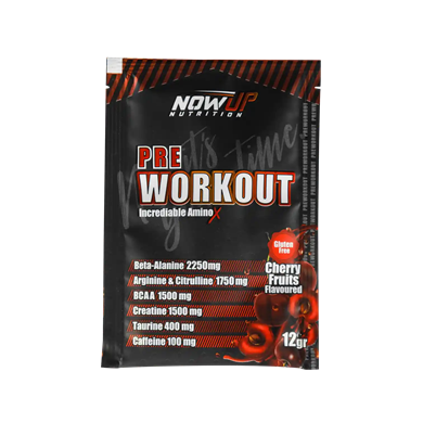 Nowup Nutrition Pre-Workout Incredible Effect 12 gr x 30 Saşe
