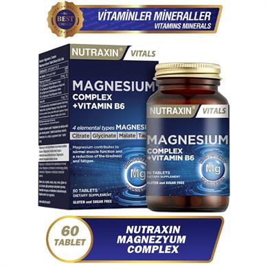 Nutraxin Magnesium Complex Vitamin B6 60 Tablet